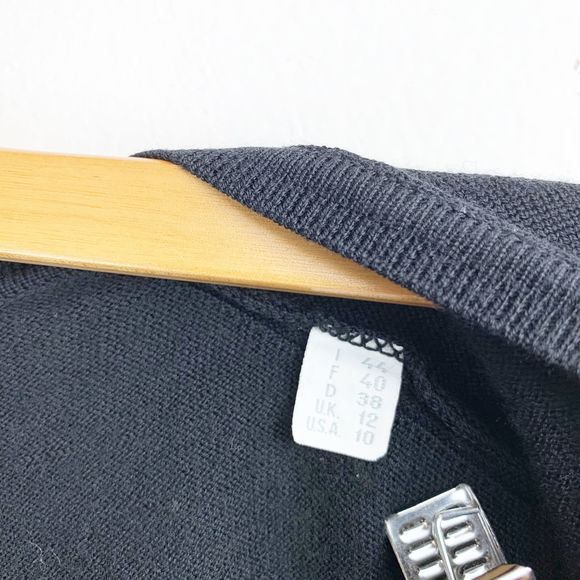 SUCCESSO Made in Italy Pure Wool Sweater EUR 44 - Picture 5 of 6